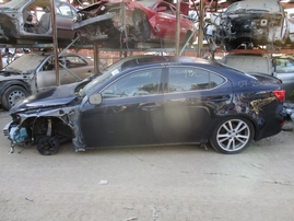 2007 LEXUS IS250 NAVY BLUE 2.5L AT Z16262